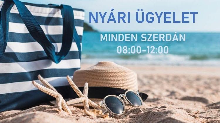 Nyári ügyelet!