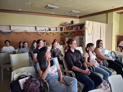 Író-olvasó találkozó a városi könyvtárban