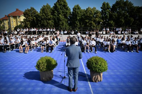 Miniszteri vendég a tanévzárónkon